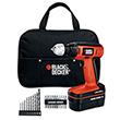 BLACK+DECKER CDC180ASB Type 2 (QU) 18V COMPACT DRILL onderdelen en accessoires