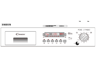 Candy CWB 714D/L-80S 31800128 Wasmachine Manchet