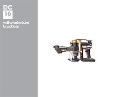 Dyson DC16 (with motorised brushbar) 13991-01 DC16 AnimalPro Euro (Iron/Bronze) Stofzuiger Zuigmond