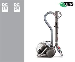 Dyson DC19 ErP/DC29dB ErP 213010-01 DC29 dB ErP Euro (Iron/Bright Silver/Moulded White) Stofzuigertoestel Voet