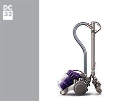 Dyson DC32 19746-01 DC32 Allergy Parquet Euro 19746-01 (Iron/Bright Silver/Satin Royal Purple) Stofzuiger Zuigmond