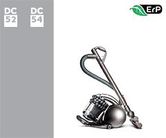 Dyson DC52 ErP/DC54 ErP 07410-01 DC52 ErP Extra Allergy Euro 207410-01 (Iron/Bright Silver/Satin Yellow & Red) 2 Stofzuiger Voet