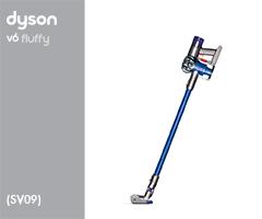 Dyson SV09 Fluffy/v6 fluffy 215871-01 SV09 Fluffy EU (Iron/Sprayed Nickel/Moulded Blue) Stofzuigertoestel Borstel