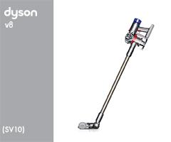 Dyson SV10/v8 214747-01 SV10 Absolute + EU (Iron/Sprayed Nickel/Titanium) Stofzuigertoestel Voet