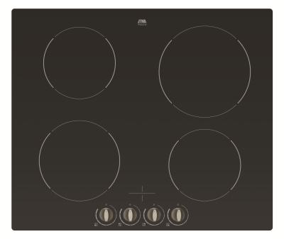 Etna A362KZTE2 A362KZT/E2 A362KZT INDUCTIEKOOKPLAAT 60CM onderdelen en accessoires