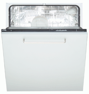 Etna AFI8515 AVANCE volledig geïntegreerde afwasautomaat Afwasmachine Korf