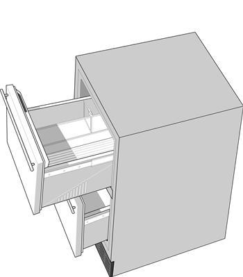 GE MONOGRAM HLP1361/02 ZIDS240WSS onderdelen en accessoires