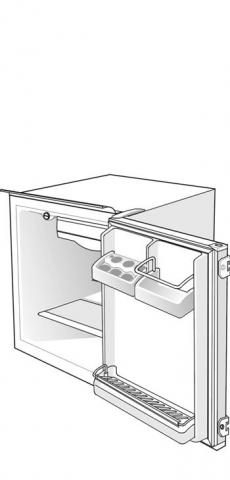 Gorenje HBI0926/02 RBI4091W 101983 Vriezer Houder