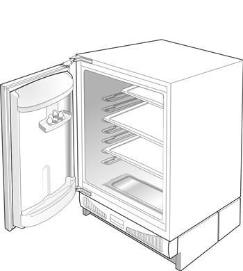 Gorenje HPI1566/02 RIU6091AW-L 362664 Vrieskist Deurvak