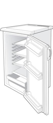 Gorenje HS1456/03 R3145W 176650 Koelkast Temperatuur regelaar