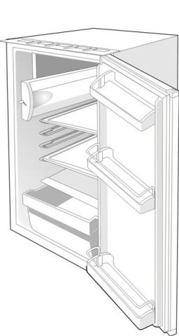 Gorenje HTS1356/02 RB3092MKL 444568 Koeling Diepvriesvak