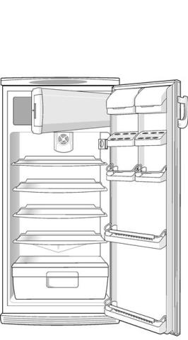 Gorenje HTS2866/00 RB6285W 155816 IJskast Vriezerklep