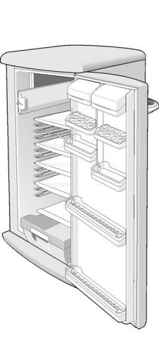 Gorenje HTS2866/00 RB6288OG 147683 Vriezer Vriesdeur