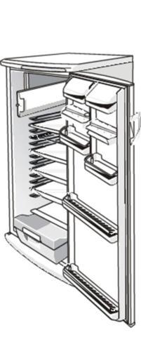 Gorenje HTS2866/02 RB6285W 695793 Vrieskast Deurbak