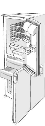 Gorenje HZDS2526/00 RK4253W 136461 Diepvriezer Deurvak