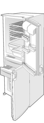 Gorenje HZDS2526/01 RK4254W 148481 Vriezer onderdelen