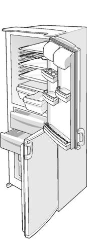 Gorenje HZDS2526/01 RK4256W 148449 Diepvriezer Deurrek