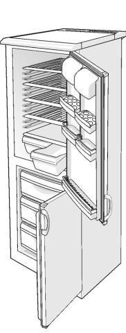 Gorenje HZDS2626/03 RK4264W 148395 Diepvriezer Deurvak