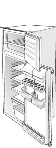 Gorenje HZI2026/00 RFI4209W 132410 Diepvriezer Deurvak