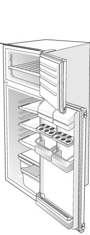 Gorenje HZI2026/00 RFI4504W 145035 Diepvriezer Deurvak