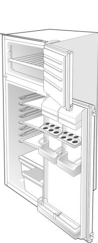 Gorenje HZI2026/01 RFI4121AW 557017 Vriezer onderdelen