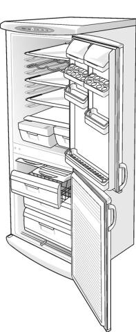 Gorenje HZOS3366/00 RK6334E 158320 Vriezer Diepvriesdeur