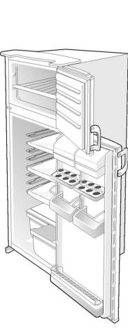 Gorenje HZS2026/00 RF4203W 133975 Vriezer Houder