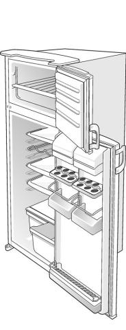 Gorenje HZS2026/00 RF4206E 145061 Diepvriezer Deurvak