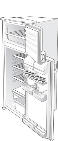 Gorenje HZS2026/01 RF4204W 148447 Vriezer Deurvak