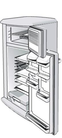 Gorenje HZS2766/03 K256OPLA 615840 Vrieskist Thermostaat