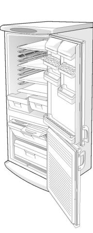 Gorenje HZS2866/03 RK6285W 695800 Diepvriezer Vriesvakdeur