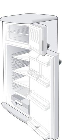 Gorenje HZS3266/02 RF6325OR 198240 Koelkast Thermostaat