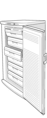 Gorenje ZODS2436/00 F7243W 132870 Diepvriezer Diepvriesdeur