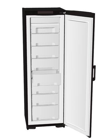 Gorenje ZOF2467C/02 FN61230S 191466 Koelkast Vriesdeur