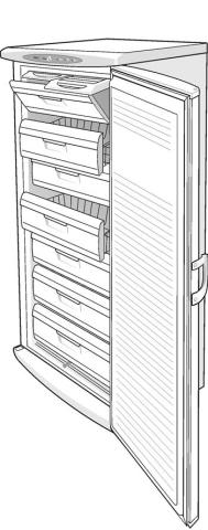 Gorenje ZOS3166/00 F6311W 151837 Diepvriezer Vriesvakdeur