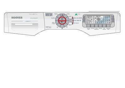 Hoover HAWD 10746-47 31005335 Wasautomaat Hendel