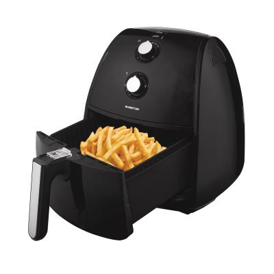 Inventum GF400HL/02 GF400HL Airfryer - Inhoud 4 liter - Zwart/RVS Friteuse onderdelen en accessoires