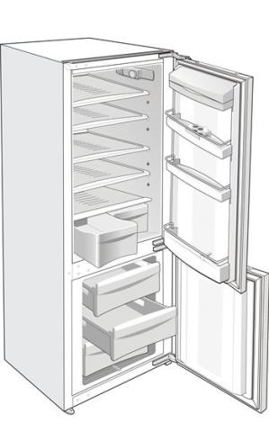 Pelgrim HZI2986/01 PKD9304A/P01 238931 Vriezer Flessenbak