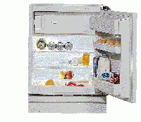 Pelgrim OKG 143 Geïntegreerde onderbouw-koelkast met vriesvak *** Koelkast Diepvriesdeur