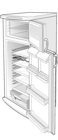 Smeg HZS3266/02 FD33A1 132929 Koelkast Deurbak